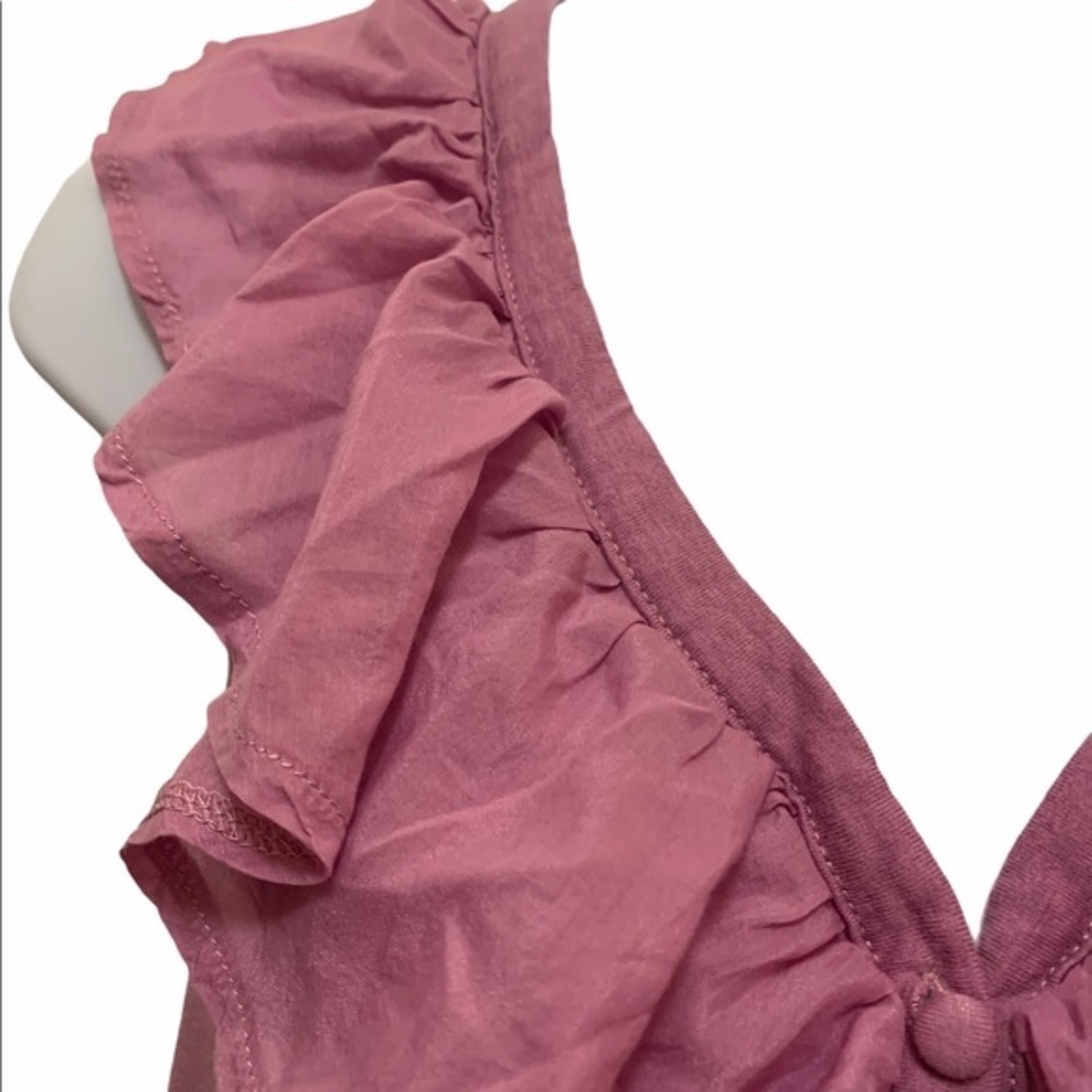 Willi Smith Ruffle Top - Picture 3 of 5